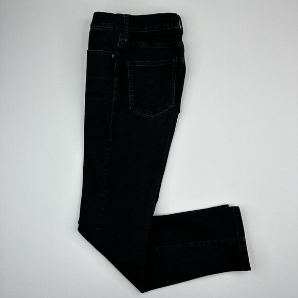 Everlane Women’s Black Cigarette High-Rise Minimalist Skinny Jean W27/L27 - Picture 2 of 11